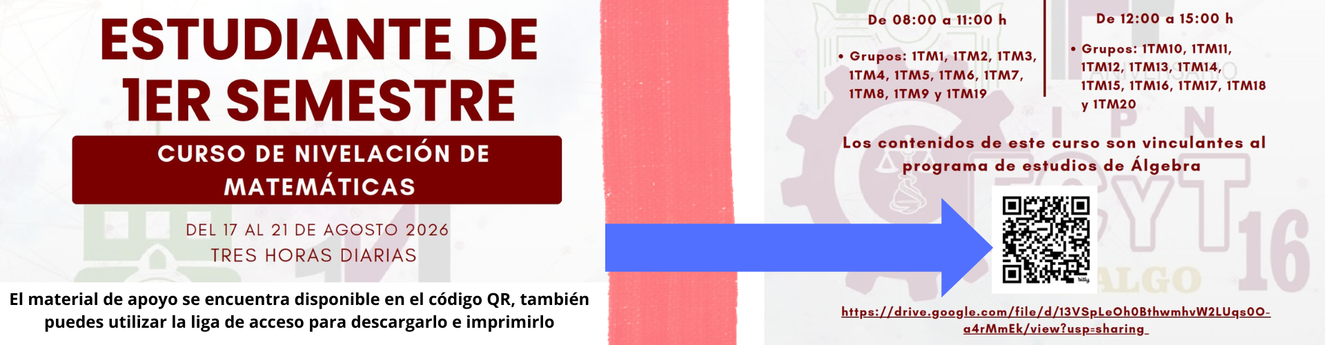 Curso de nivelación de matematicas